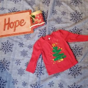 Childrens Size 12 months Christmas shirt